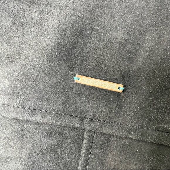 Deadwood River Suede Motorcycle Jacket 42 - Picture 7 of 8